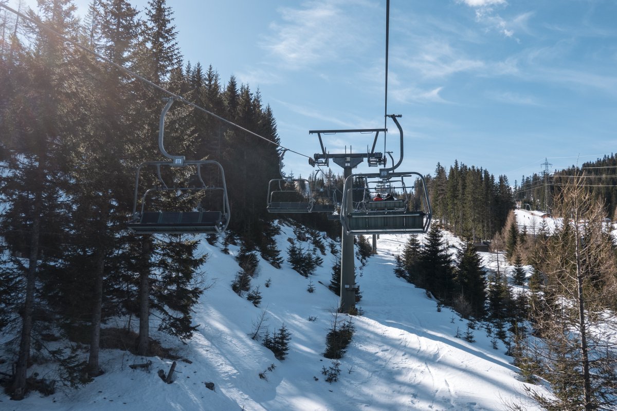 Sesselbahn Königswiese, März 2023