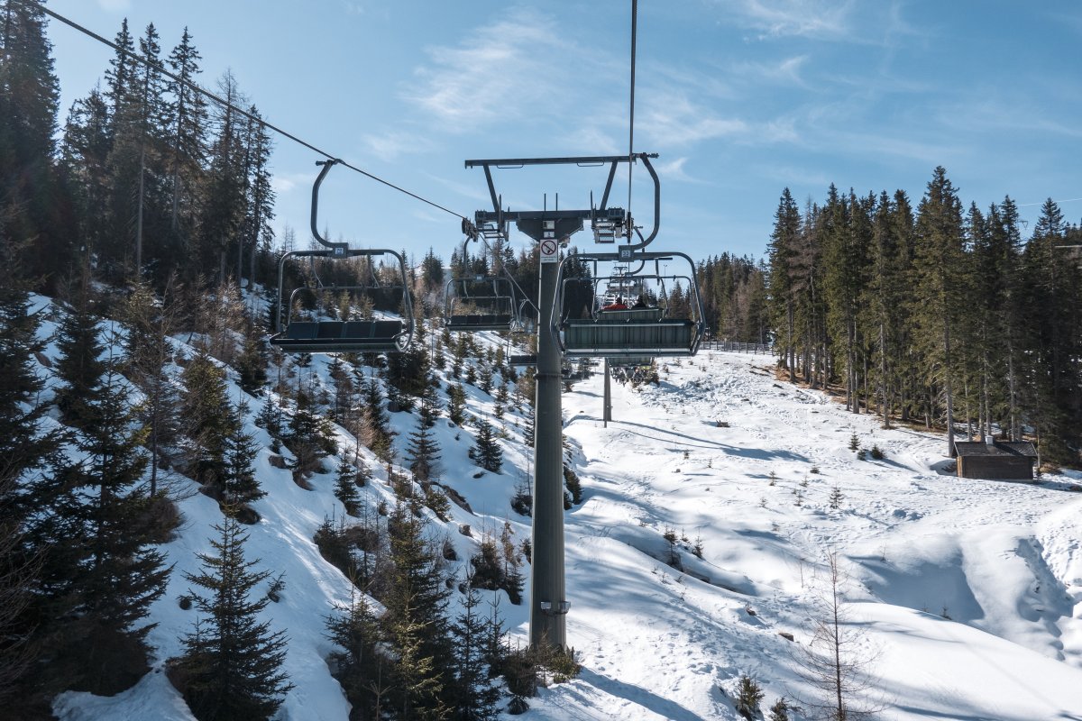 Sesselbahn Königswiese, März 2023