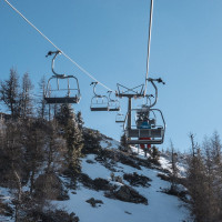 Sesselbahn Katschberg-Aineck, März 2023