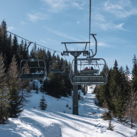 Sesselbahn Königswiese, März 2023