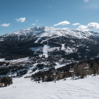 Abfahrt am Schlepplift Bärenwiese, März 2023