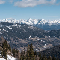 Panorama vom Katschberg, März 2023