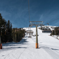 Sesselbahn Tschaneck, März 2023