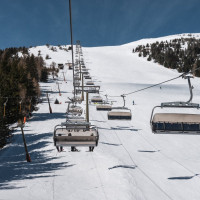 Sesselbahn Tschaneck, März 2023