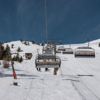 Sesselbahn Tschaneck, März 2023