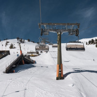 Sesselbahn Tschaneck, März 2023