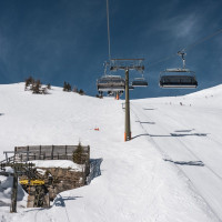 Sesselbahn Tschaneck, März 2023