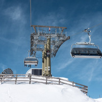 Sesselbahn Tschaneck, März 2023