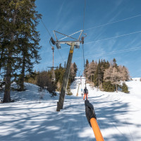 Schlepplift Freiberg, März 2023