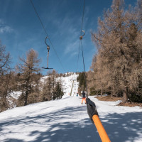 Schlepplift Freiberg, März 2023