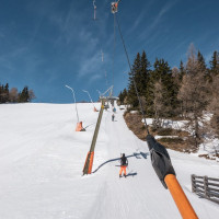Schlepplift Freiberg, März 2023