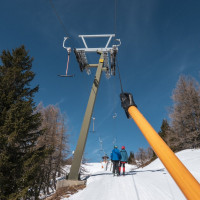 Schlepplift Sonnleiten, März 2023