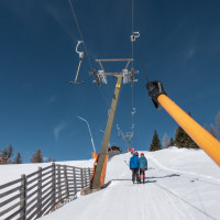 Schlepplift Sonnleiten, März 2023