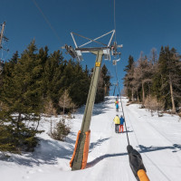 Schlepplift Freiberg, März 2023