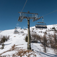 Sesselbahn Gamskogel, März 2023