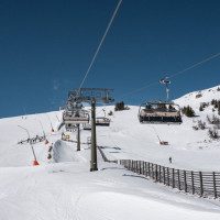 Sesselbahn Gamskogel, März 2023