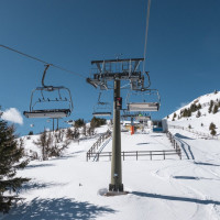 Sesselbahn Sonnalm, März 2023