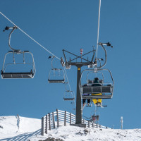 Sesselbahn Katschberg-Aineck, März 2023