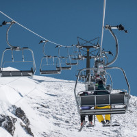 Sesselbahn Katschberg-Aineck, März 2023