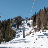 Kabinenbahn St. Margarethen-Aineck 2, März 2023