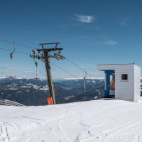 Schlepplift Aineck, März 2023