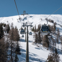 Kabinenbahn St. Margarethen-Aineck 3, März 2023