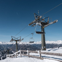 Sesselbahn Katschberg-Aineck, März 2023