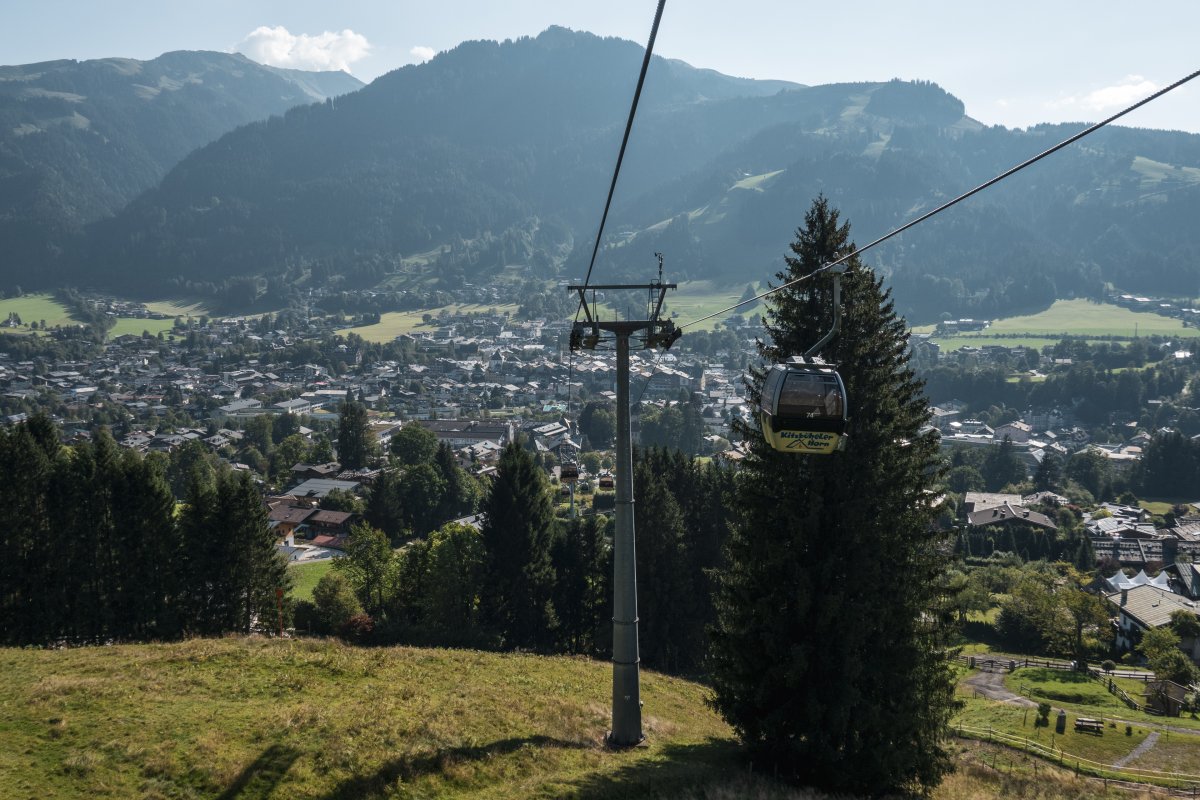 Kabinenbahn Kitzbühel-Pletzeralm, September 2023