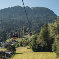 Kabinenbahn Kitzbühel-Hahnenkamm, September 2023