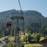 Kabinenbahn Kitzbühel-Hahnenkamm, September 2023