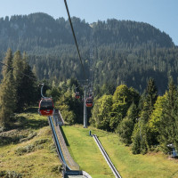 Kabinenbahn Kitzbühel-Hahnenkamm, September 2023
