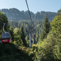 Kabinenbahn Kitzbühel-Hahnenkamm, September 2023