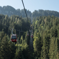 Kabinenbahn Kitzbühel-Hahnenkamm, September 2023