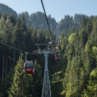 Kabinenbahn Kitzbühel-Hahnenkamm, September 2023