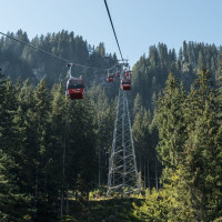 Kabinenbahn Kitzbühel-Hahnenkamm, September 2023