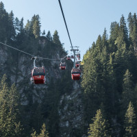 Kabinenbahn Kitzbühel-Hahnenkamm, September 2023