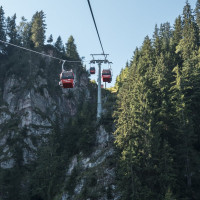 Kabinenbahn Kitzbühel-Hahnenkamm, September 2023