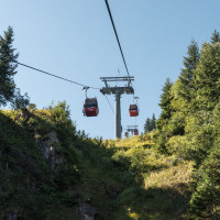 Kabinenbahn Kitzbühel-Hahnenkamm, September 2023