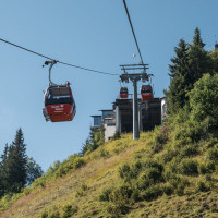 Kabinenbahn Kitzbühel-Hahnenkamm, September 2023