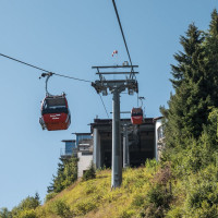 Kabinenbahn Kitzbühel-Hahnenkamm, September 2023
