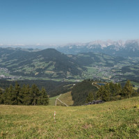 Panorama vom Hahnenkamm, September 2023