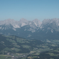 Panorama vom Hahnenkamm, September 2023