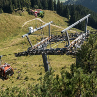 Kabinenbahn Kitzbühel-Hahnenkamm, September 2023