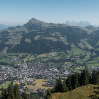 Panorama vom Hahnenkamm, September 2023