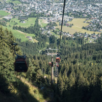Kabinenbahn Kitzbühel-Hahnenkamm, September 2023