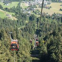 Kabinenbahn Kitzbühel-Hahnenkamm, September 2023