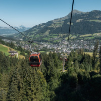 Kabinenbahn Kitzbühel-Hahnenkamm, September 2023