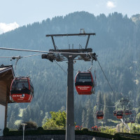 Kabinenbahn Kitzbühel-Hahnenkamm, September 2023