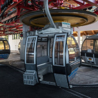 Talstation der Kabinenbahn Pletzeralm-Hornköpfl, September 2023