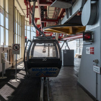 Bergstation der Kabinenbahn Pletzeralm-Hornköpfl, September 2023